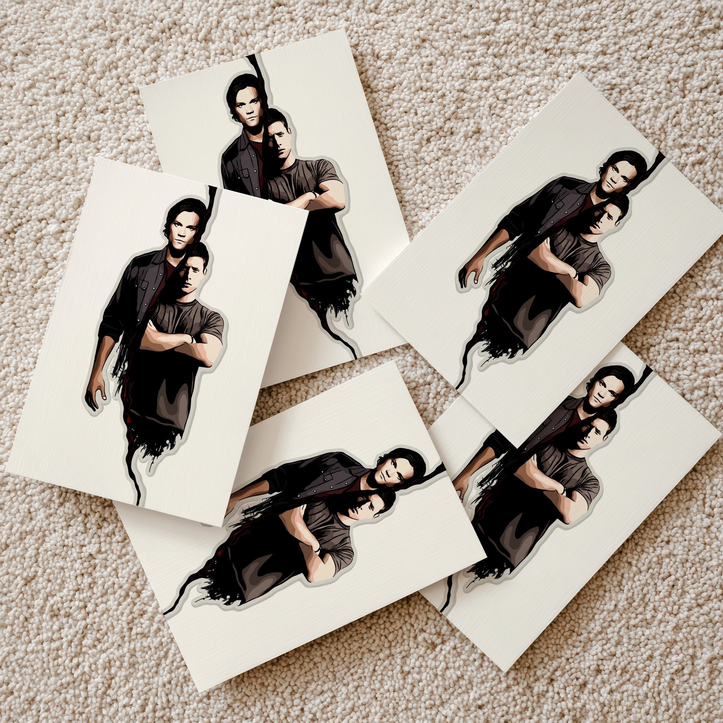 Supernatural - Sam and Dean Winchester Print
