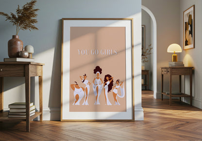 Hercules - You Go Girls Print