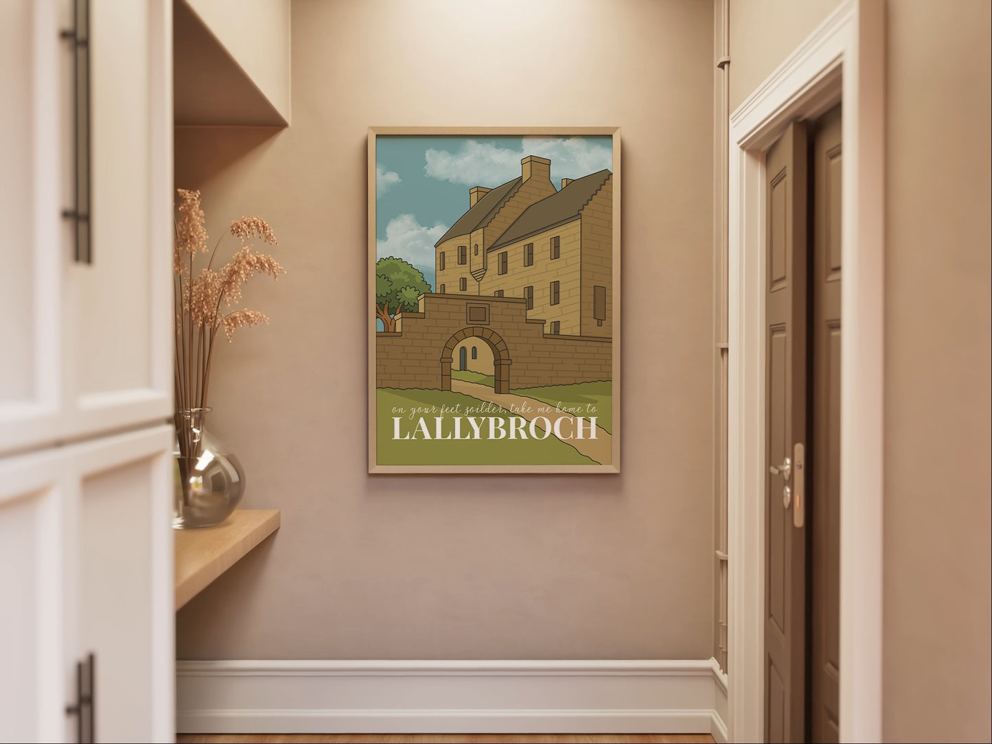 Outlander - Take Me Home to Lallybroch Print