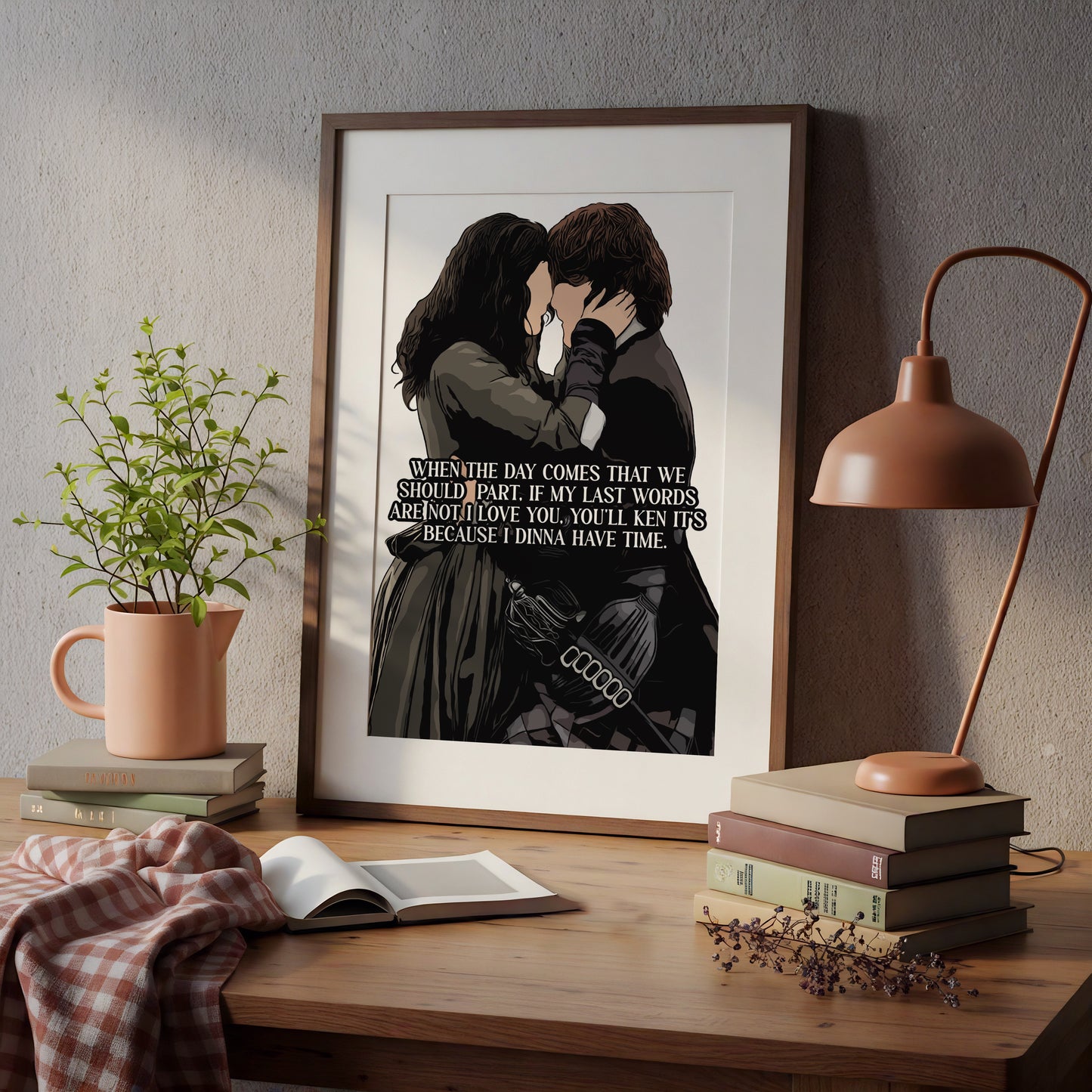Outlander - When the Day Comes Print