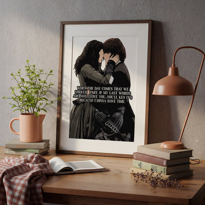 Outlander - When the Day Comes Print