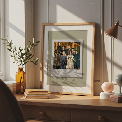 Outlander - MacKenzie/Fraser Wedding Polaroid Print
