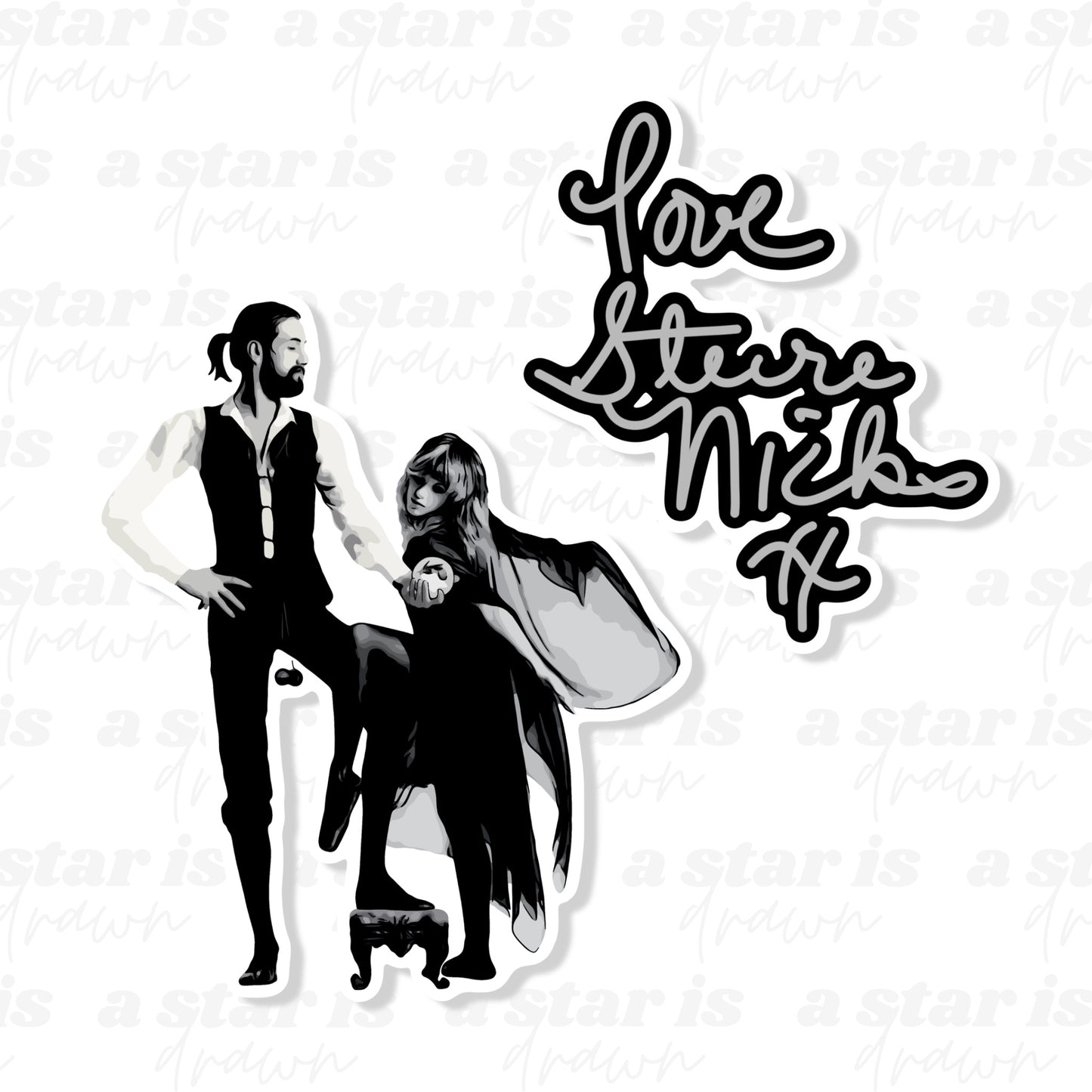 Fleetwood Mac Stickers