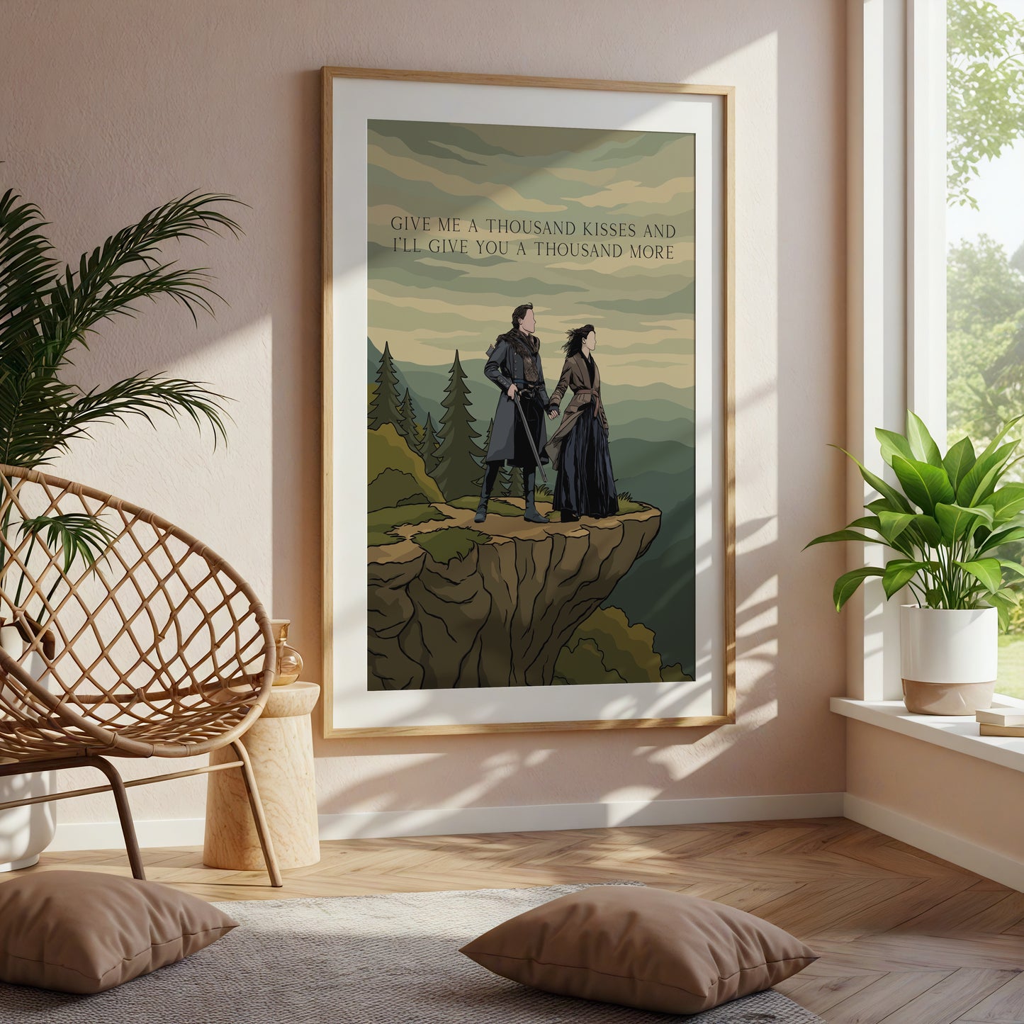 Outlander - A Thousand Kisses Print