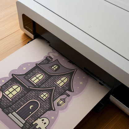 Cute Haunted House Print