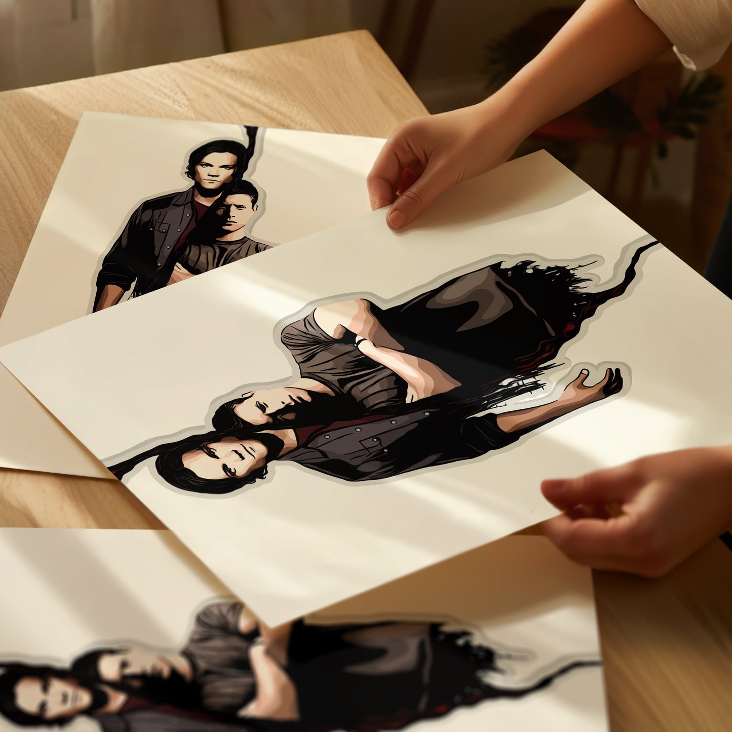 Supernatural - Sam and Dean Winchester Print