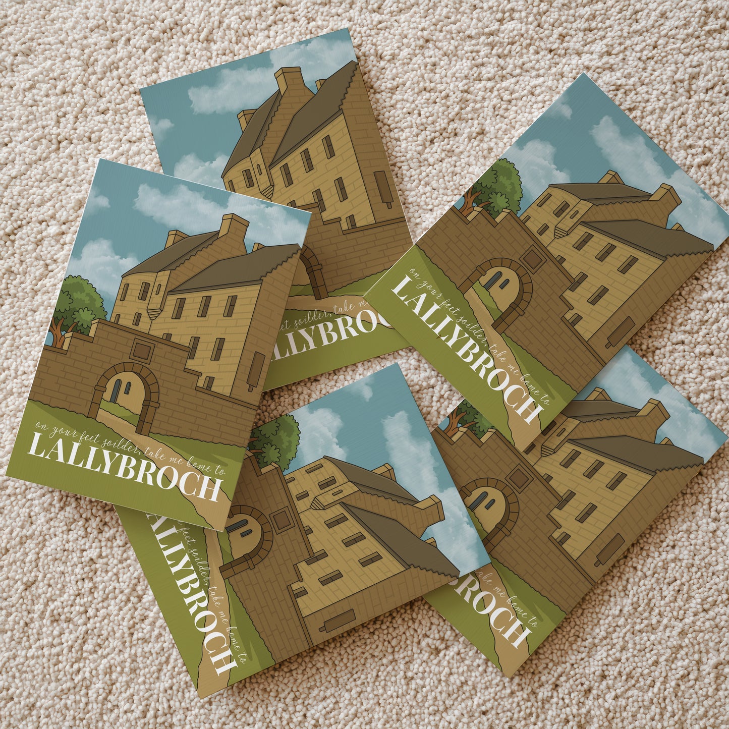 Outlander - Take Me Home to Lallybroch Print