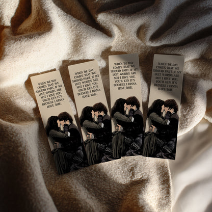 When the Day Comes - Outlander Bookmark