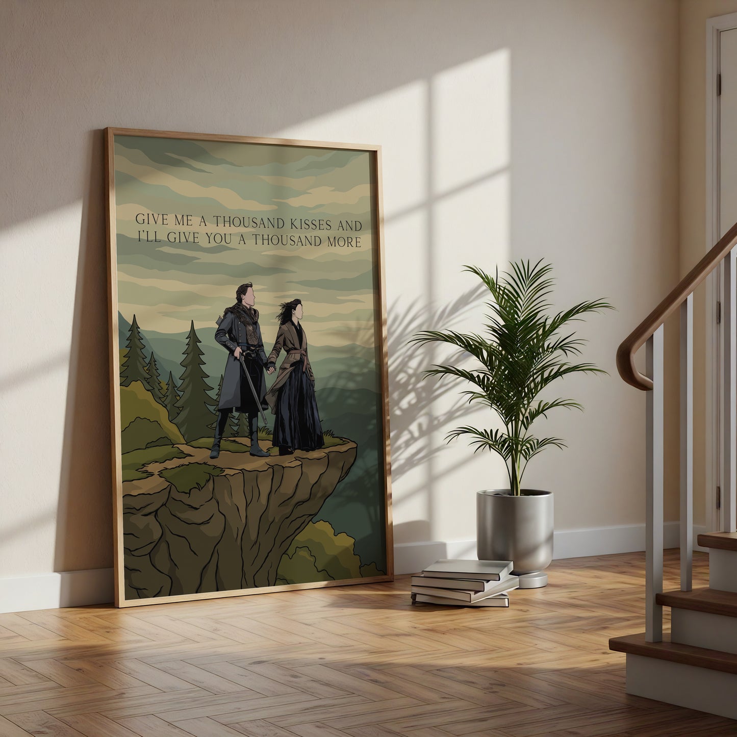 Outlander - A Thousand Kisses Print