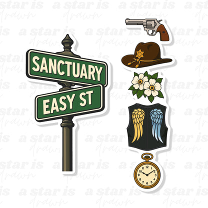 The Walking Dead Stickers