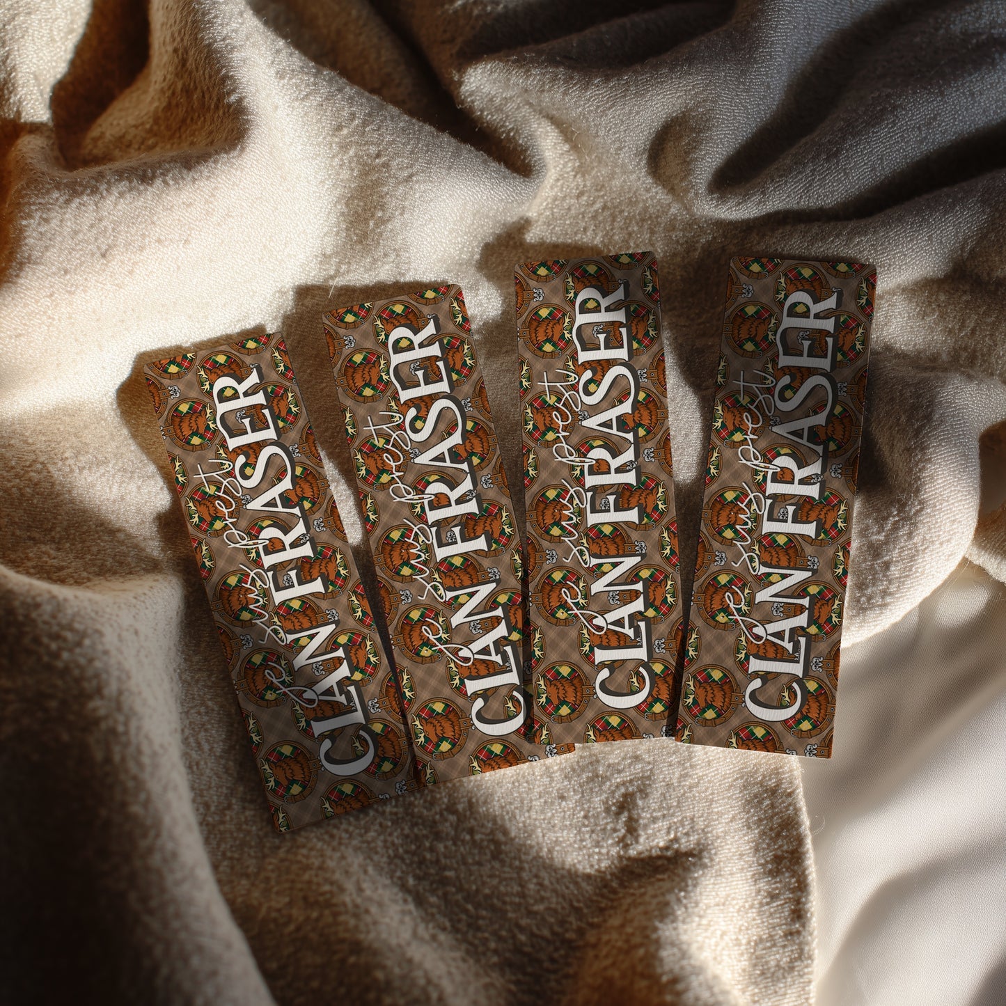 Je Suis Prest - Clan Fraser Bookmark