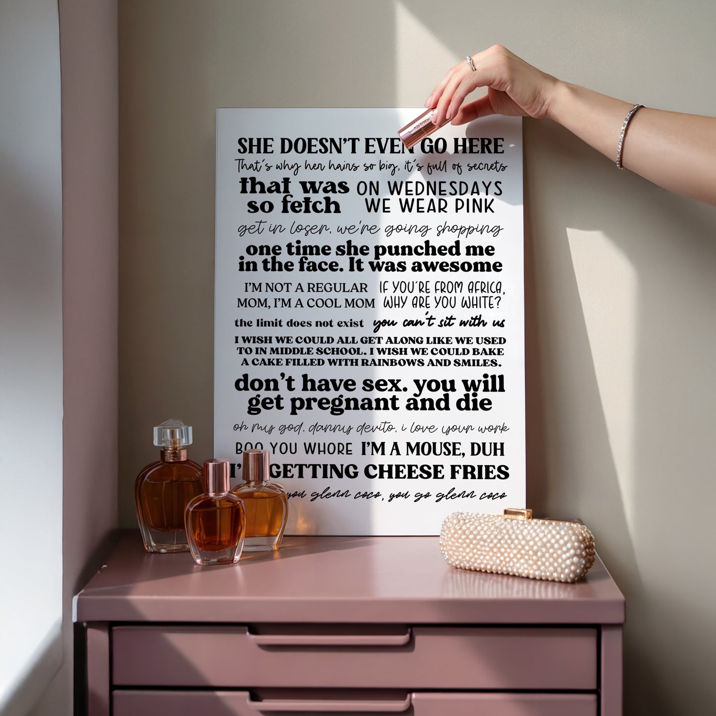 Mean Girls Quotes Print