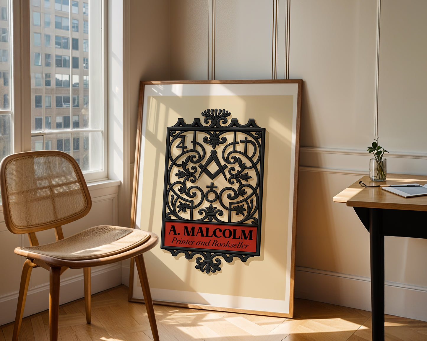 Outlander - A. Malcolm/Jamie’s Shop Print
