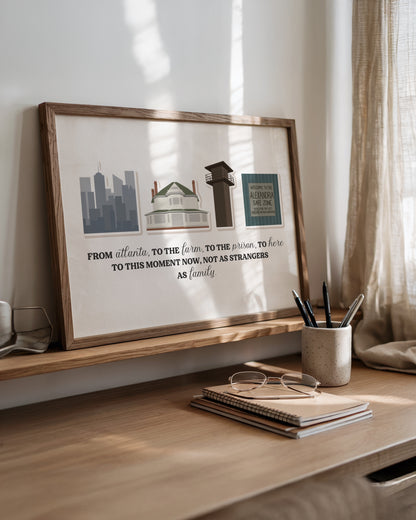The Walking Dead - Iconic Locations Print
