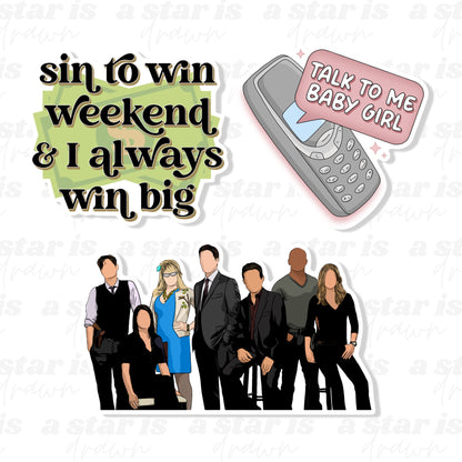 Criminal Minds Stickers