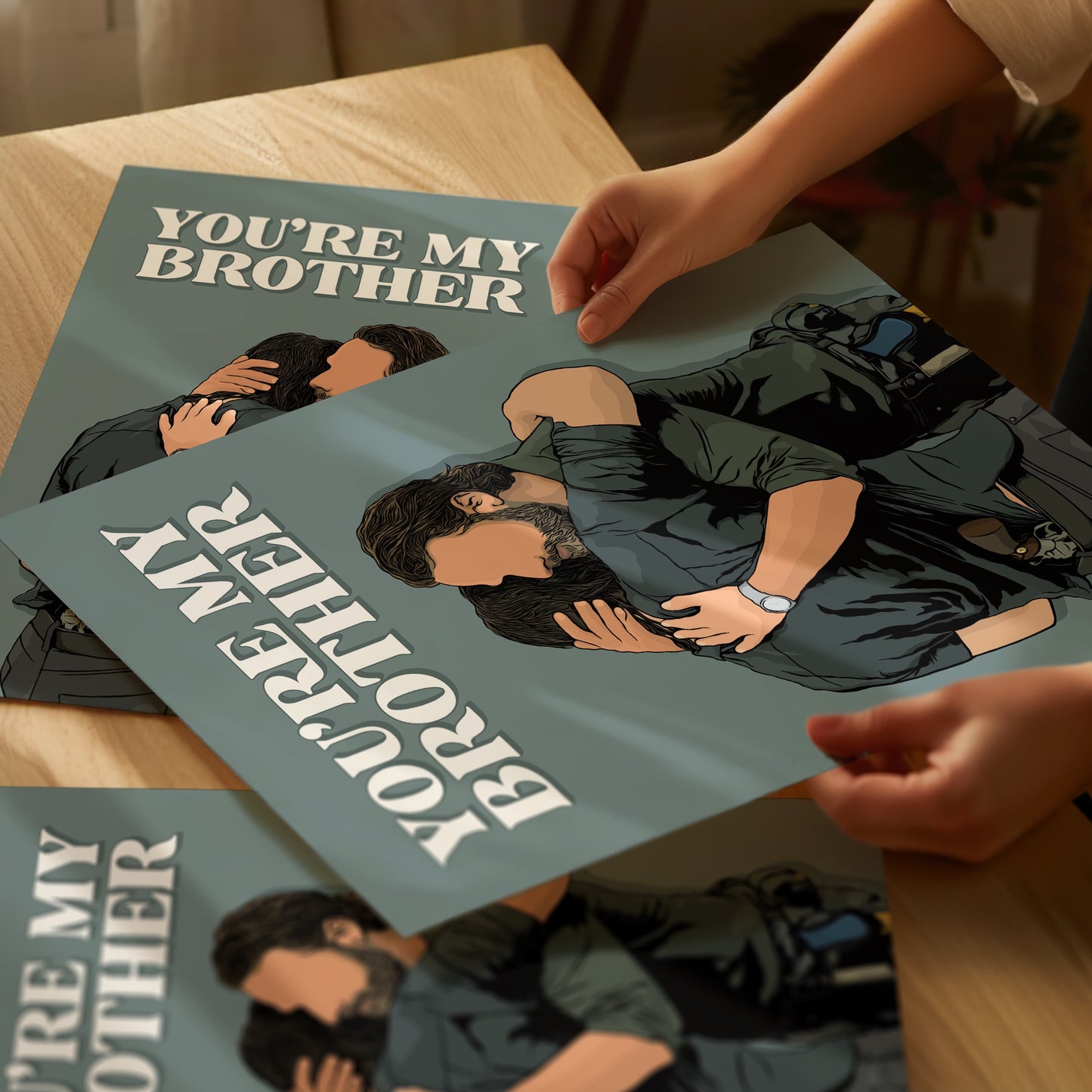 The Walking Dead - You’re My Brother Print