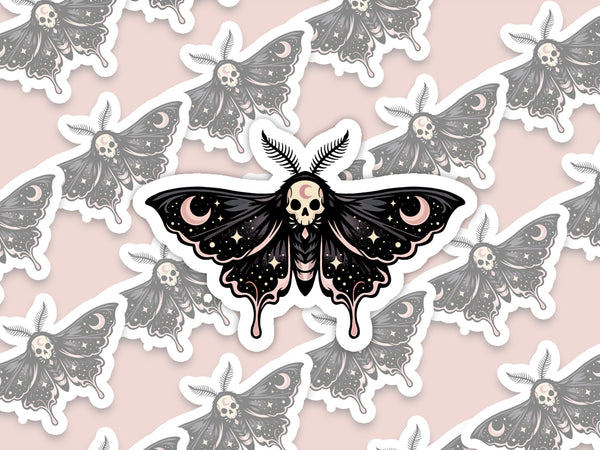 Celestial Moth Sticker