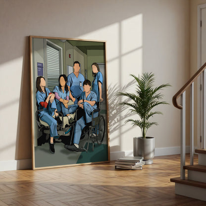 Greys Anatomy - MAGIC Interns Print