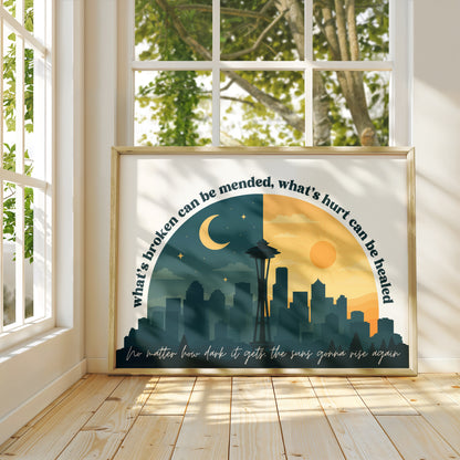 Greys Anatomy - The Sun’s Gonna Rise Again Print