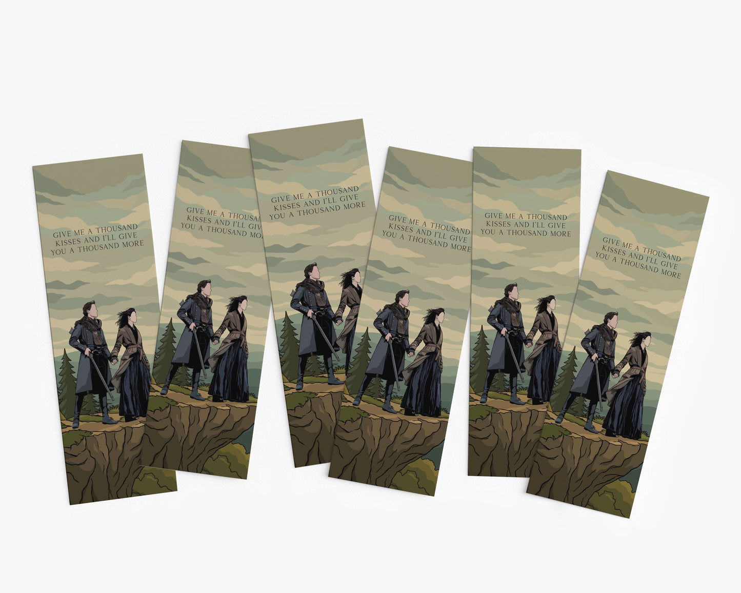 Outlander - A Thousand Kisses Bookmark