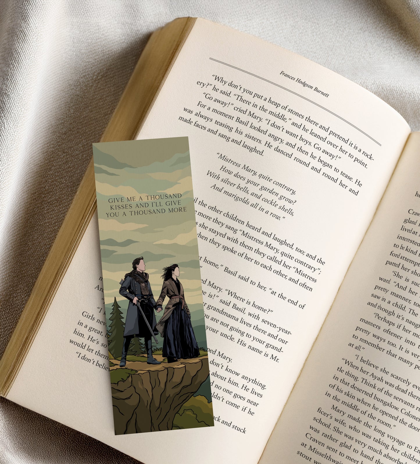Outlander - A Thousand Kisses Bookmark