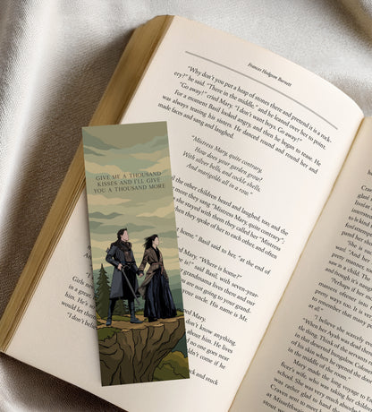 Outlander - A Thousand Kisses Bookmark
