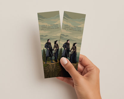 Outlander - A Thousand Kisses Bookmark