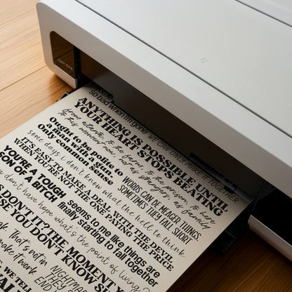 The Walking Dead Quotes Print
