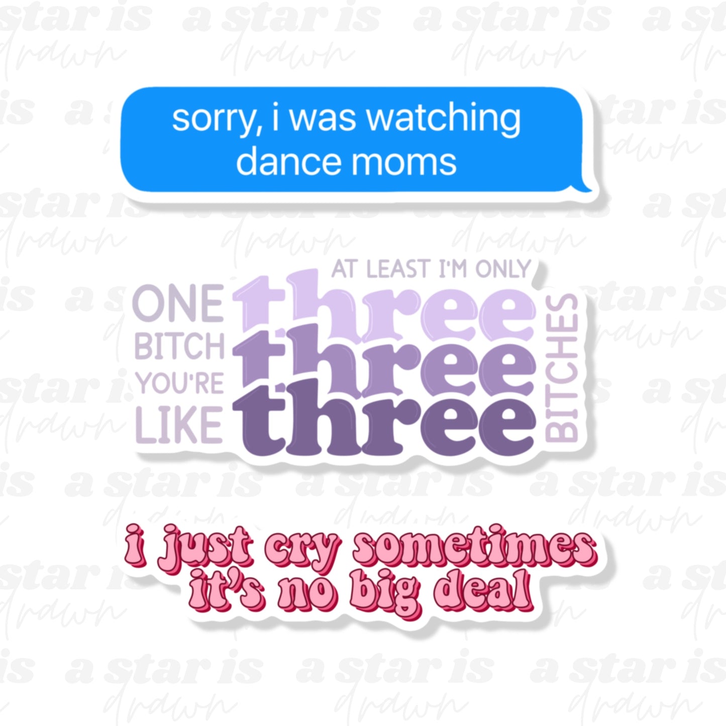 Dance Moms Stickers