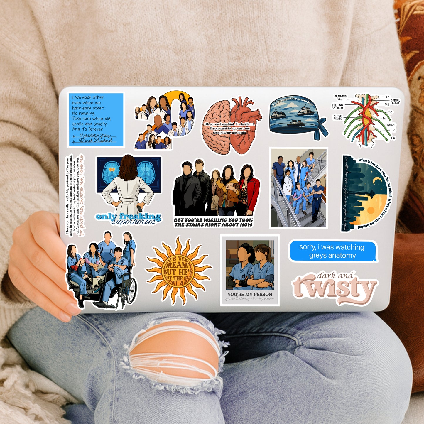 Greys Anatomy Stickers