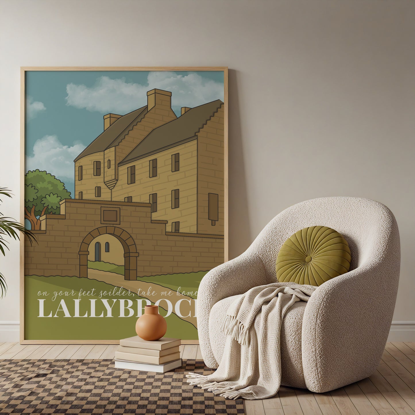 Outlander - Take Me Home to Lallybroch Print
