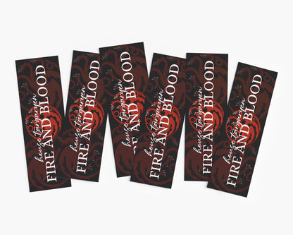 House Targaryen Bookmark