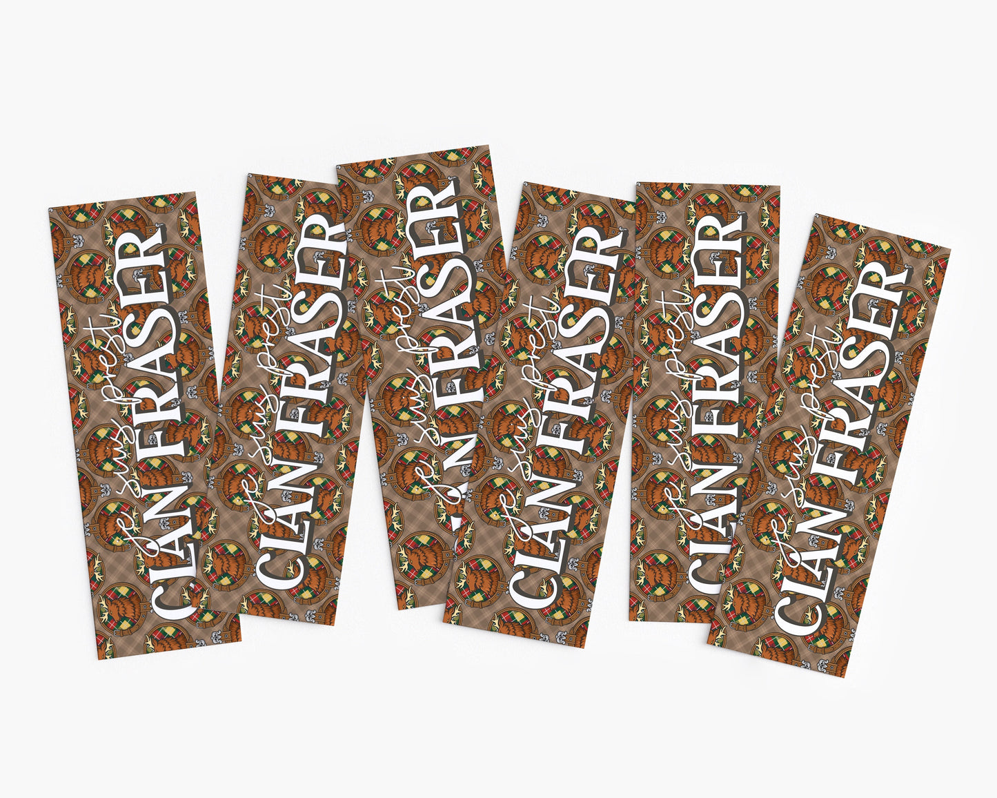 Je Suis Prest - Clan Fraser Bookmark