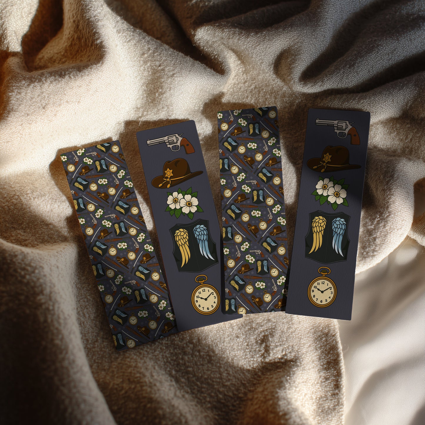 The Walking Dead Icons Bookmark