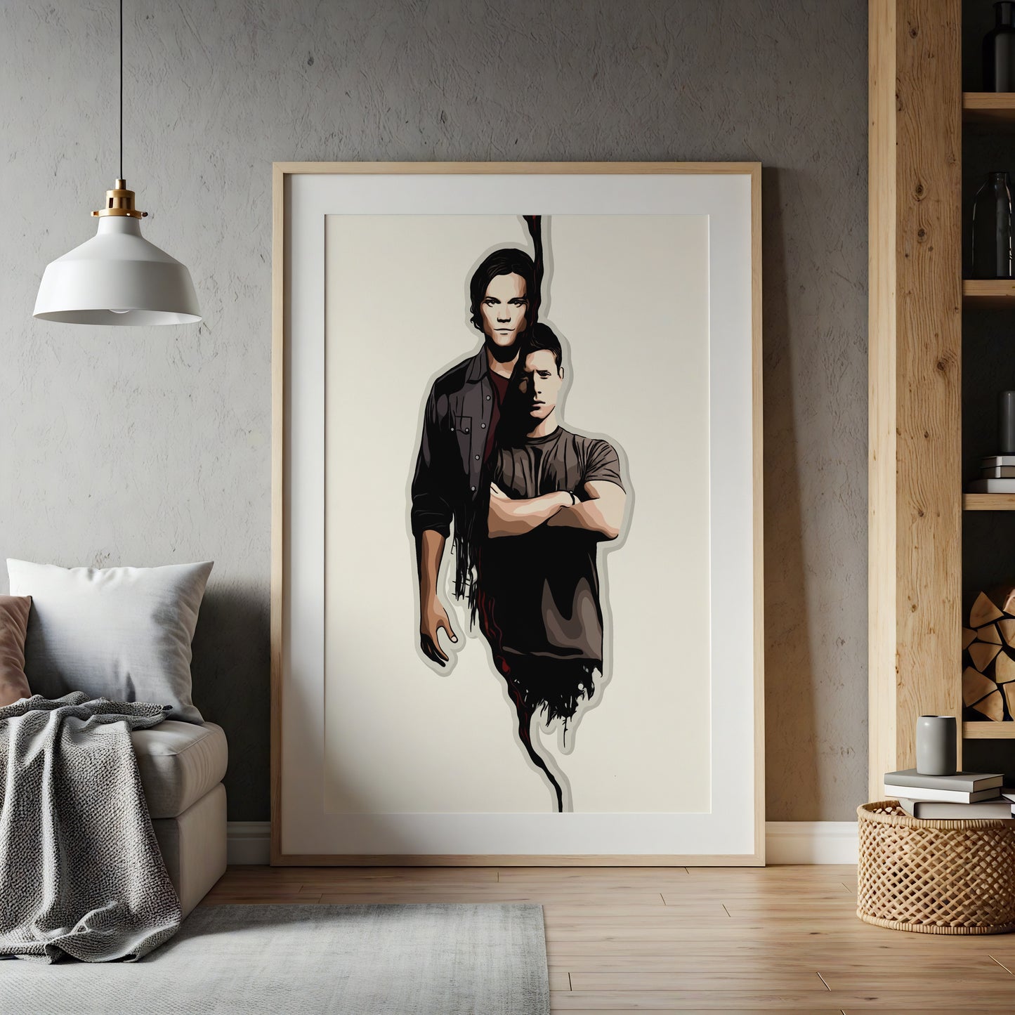 Supernatural - Sam and Dean Winchester Print