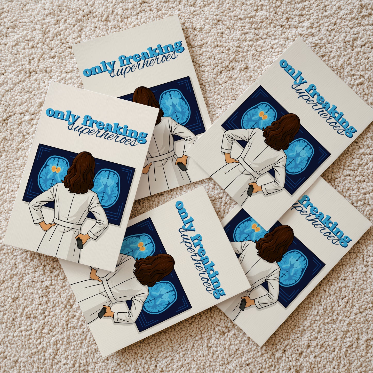 Amelia Shepherd - Only Freaking Superheroes Print