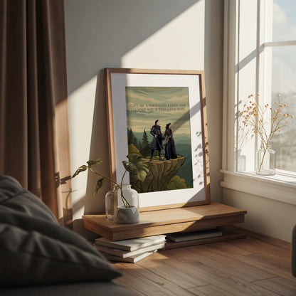 Outlander - A Thousand Kisses Print
