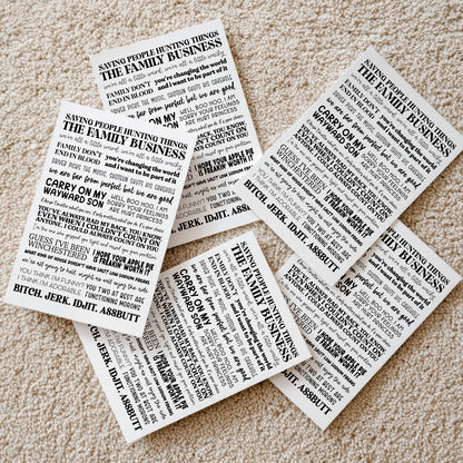 Supernatural Quotes Print