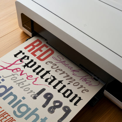 Taylor Swift Albums Print