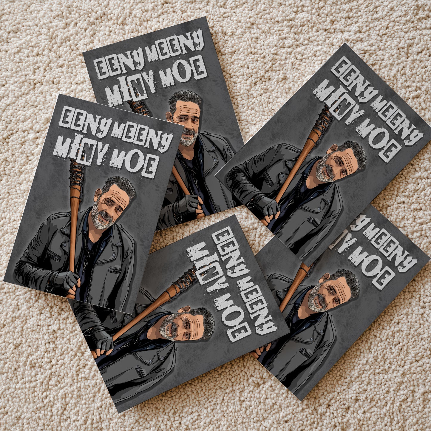 The Walking Dead - Eeny Meeny Miny Moe Print