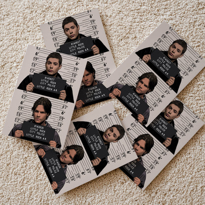 Supernatural - Sam and Dean Mugshots Print