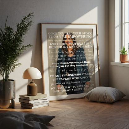Olivia Benson Quotes Print