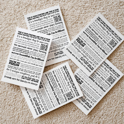 Greys Anatomy Quotes Print