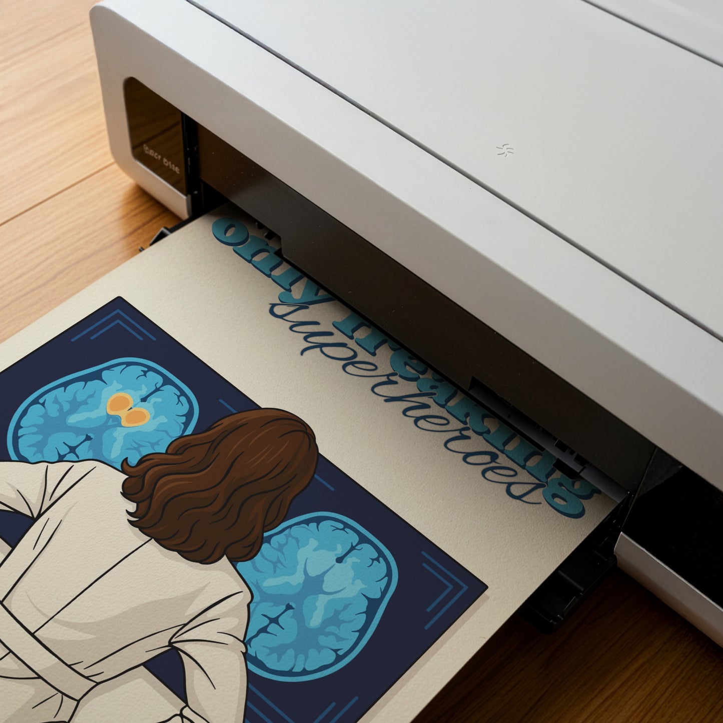 Amelia Shepherd - Only Freaking Superheroes Print