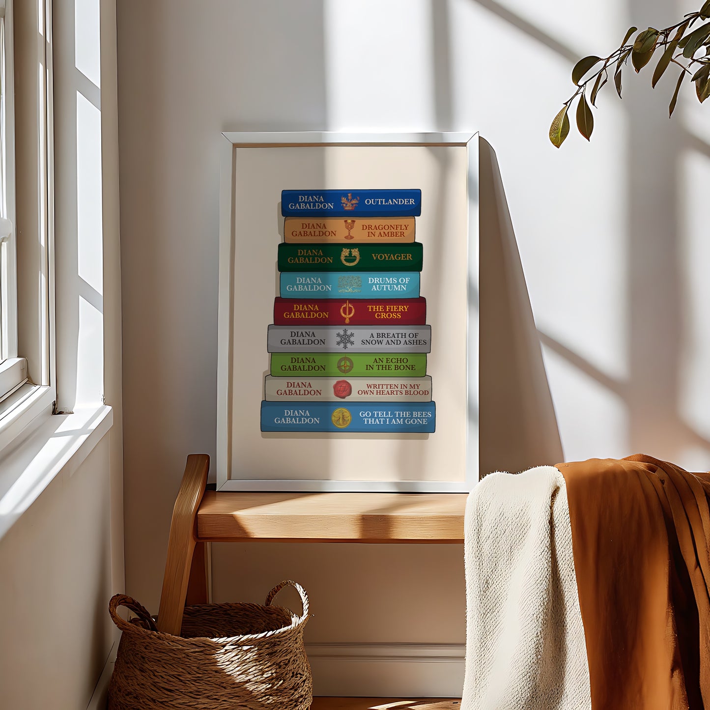 Outlander Book Series Print
