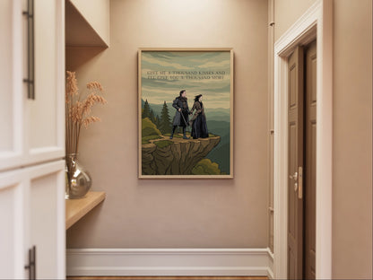 Outlander - A Thousand Kisses Print