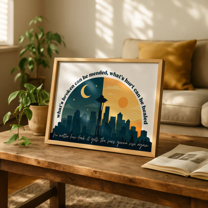 Greys Anatomy - The Sun’s Gonna Rise Again Print