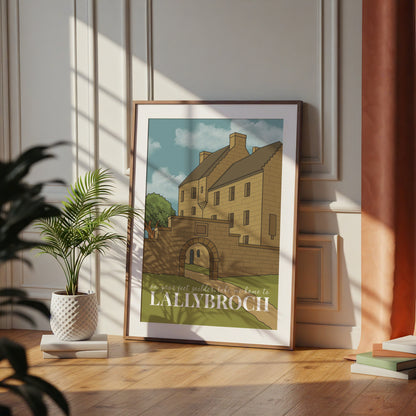Outlander - Take Me Home to Lallybroch Print