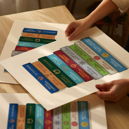 Outlander Book Series Print