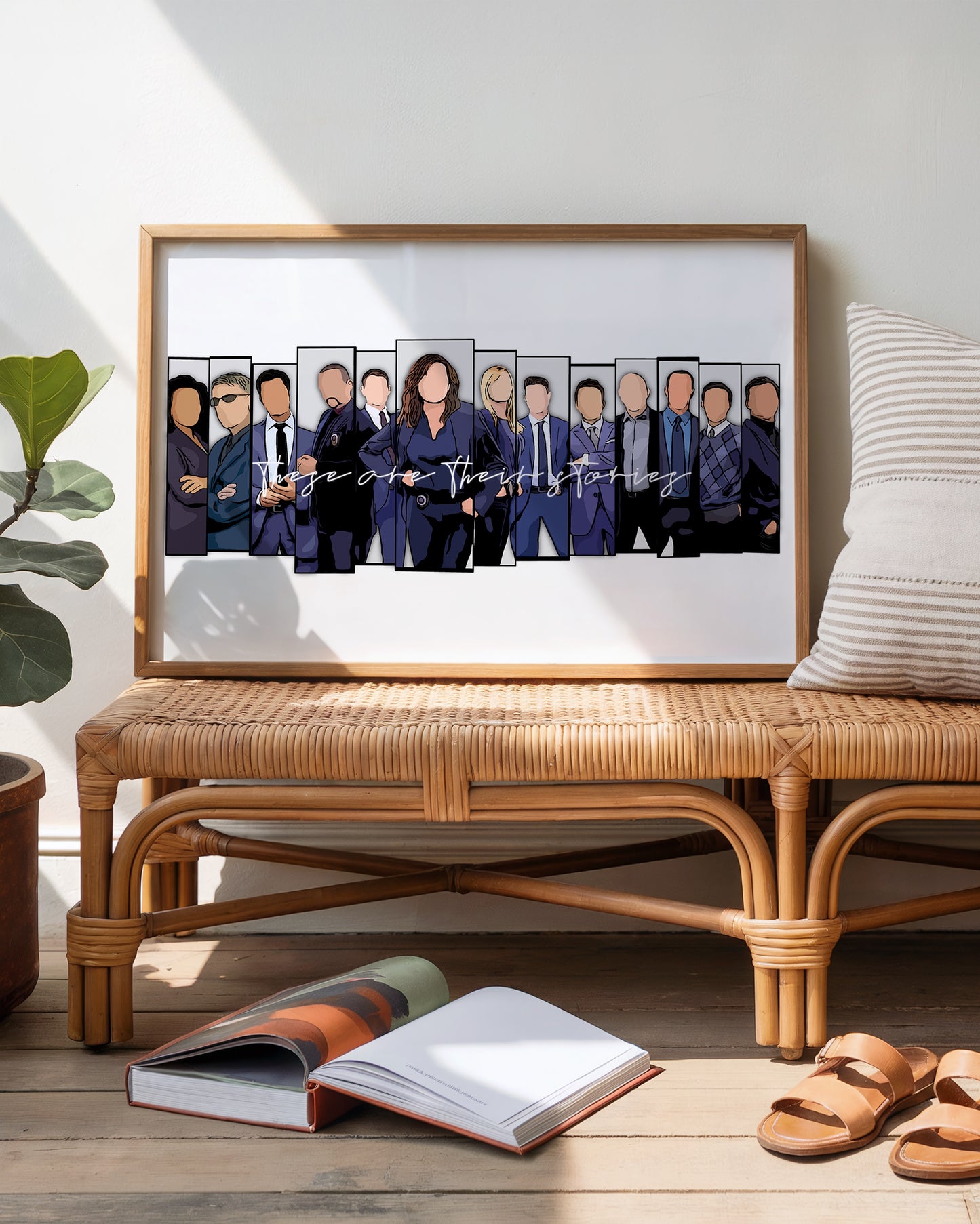 Law and Order: SVU - These are their Stories Print